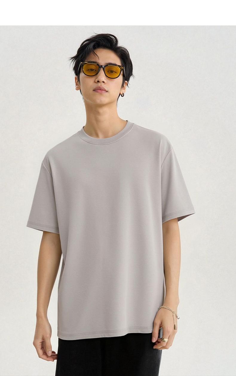 Solid Short Sleeve T-Shirt 5