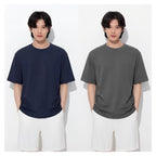 Round Neck Short Sleeve T-Shirt 2