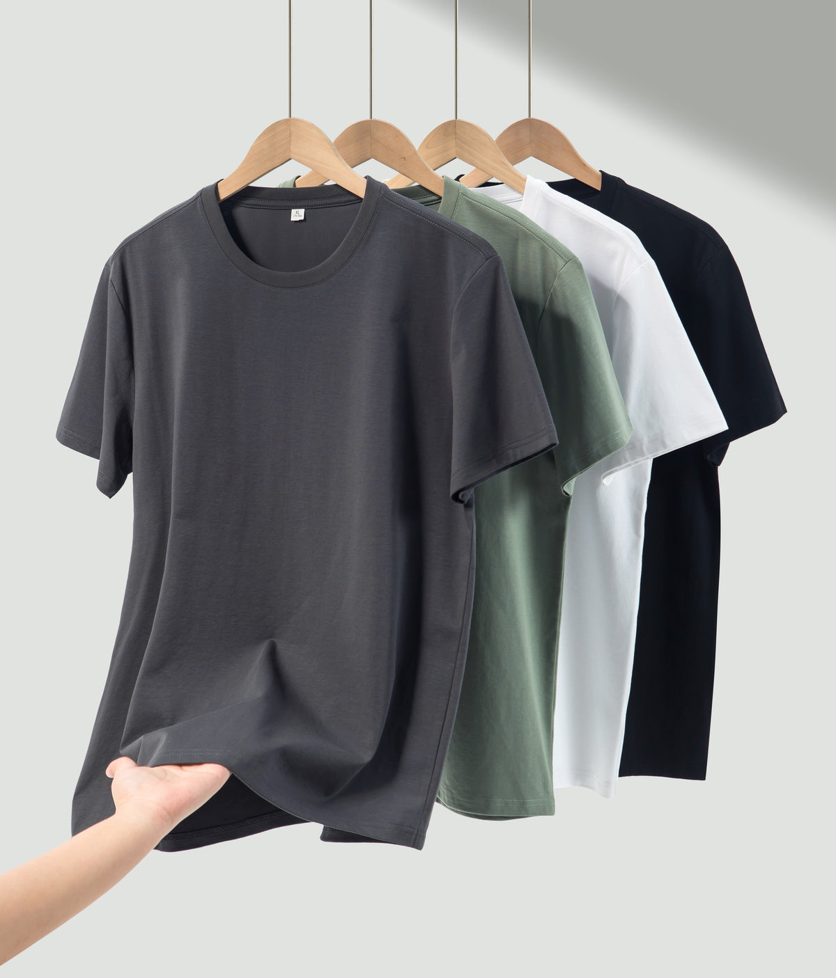 Solid Short Sleeve T-Shirt 3