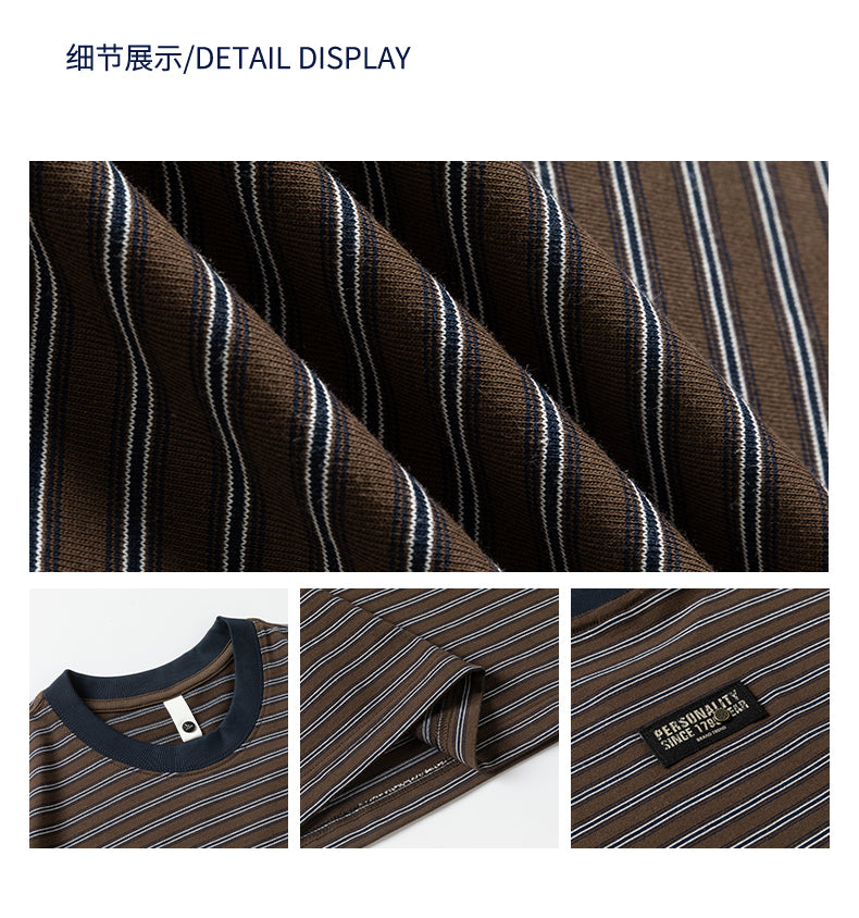 Striped Short Sleeve T-Shirt