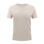 Solid Short Sleeve T-Shirt 2