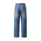 Straight Leg Denim Pants
